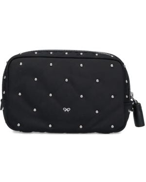 Anya Hindmarch Zip-up clutch bag - Schwarz