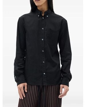 Ann Demeulemeester Button-Down Shirt - Black