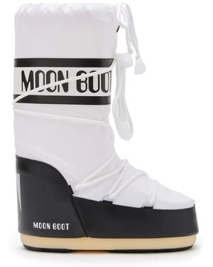 Moon Boot S Icon Boots - White