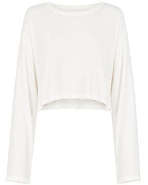 JBQ Anja Raw-Cut T-Shirt - White