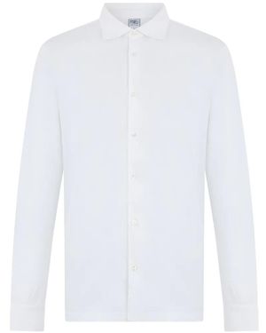 Fedeli Long-Sleeve Shirt - White