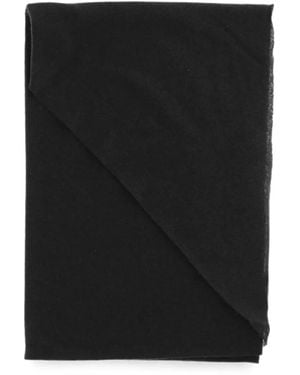 Faliero Sarti Triangular Cashmere Scarf - Black
