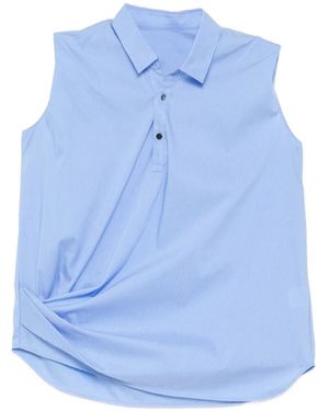 JNBY Draped Striped Shirt - Blue