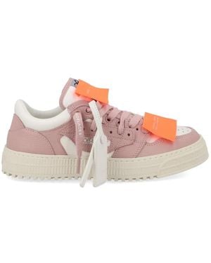 Off-White c/o Virgil Abloh Zip Tie Panelled Trainers - Pink