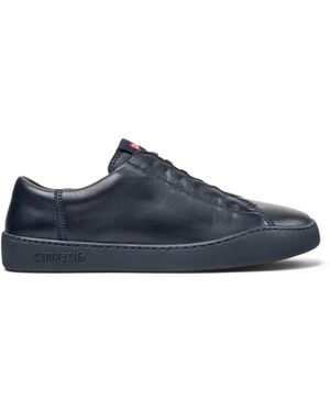 Camper Peu Touring Leather Trainers - Blue