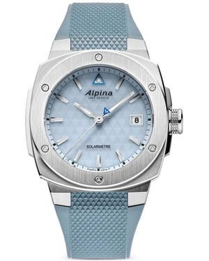 Alpina Solarmetre 38.90Mm Watch - Blue