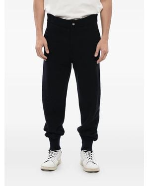 Jil Sander Ankle-Zip Straight-Leg Trousers - Black