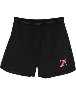 FAMILY FIRST Short À Logo Imprimé - Noir