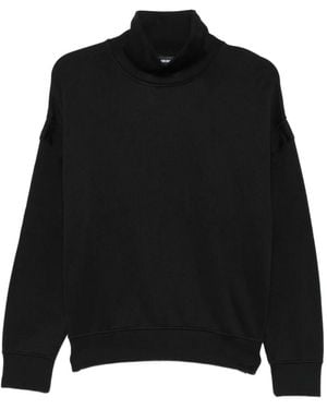 Just Cavalli Sweatshirt Mit Stehkragen - Schwarz