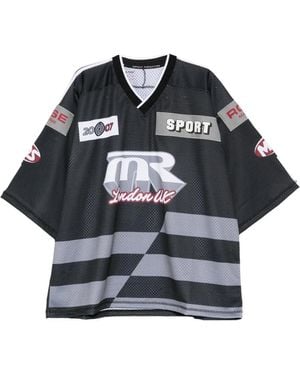 Martine Rose Hockey T-Shirt - Black