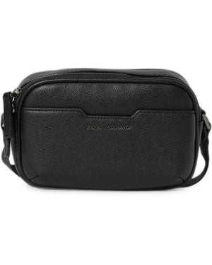 ARMANI EXCHANGE Logo-Detail Messenger Bag - Black