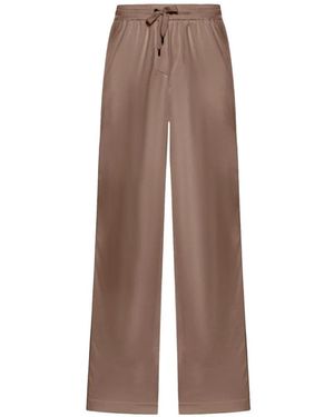 Brunello Cucinelli Drawstring Pants - Brown