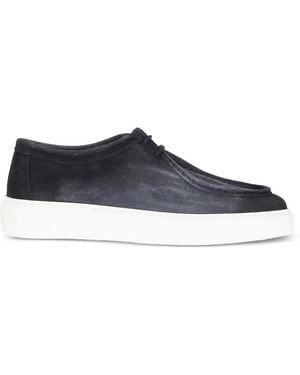 Doucal's Lace-Detail Trainers - White