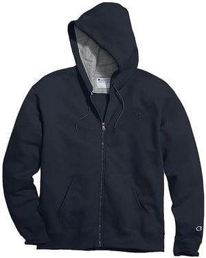 Champion Zipped Hoodie - Blue