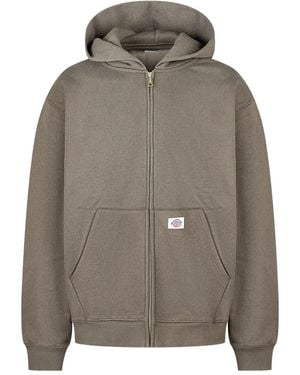 Dickies Hoodie Met Logopatch - Grijs