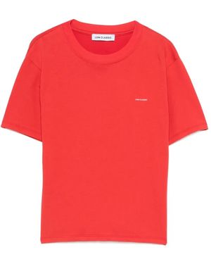 Low Classic Camiseta Con Cuello Redondo - Rojo