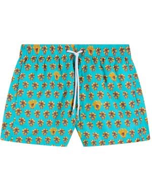 Sundek X Pelo Foundation Badeshorts Mit Hunde-Print - Blau