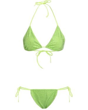 Santa Brands Bikini Dahlia À Ornements - Green
