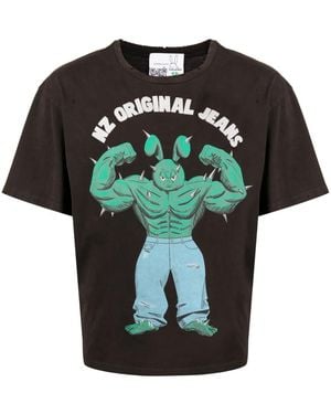 Natasha Zinko Nz Original Cotton T-Shirt - Green