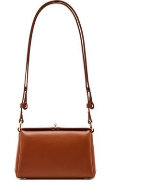 Plan C Logo-Detail Mini Bag - White