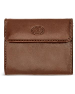 The Bridge Logo-Embossed Leather Wallet - Brown