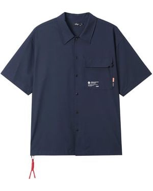 Izzue Pocket Short-Sleeve Shirt - Blue