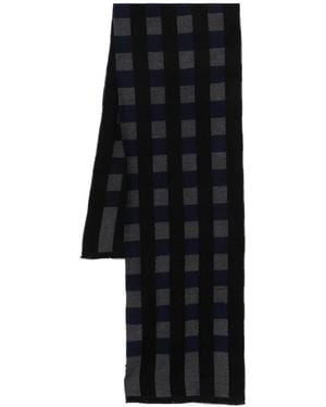 Aspinal of London Exploded Scarf - Black