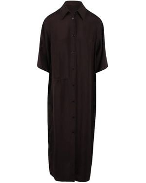 Christian Wijnants Short-Sleeve Shirt Dress - Black