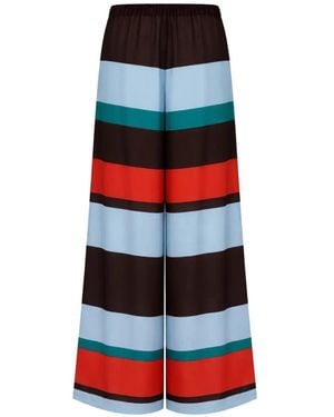 Baobab Lula Striped Trousers - Red