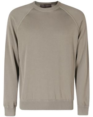 FILIPPO DE LAURENTIIS Raglan-Sleeve Jumper - Grey