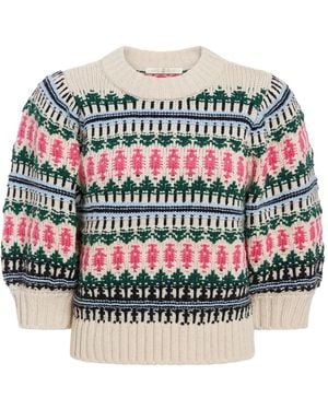 Marie Oliver Gail Oberteil Mit Puffärmeln - Mehrfarbig