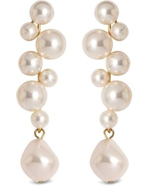 Jennifer Behr Margaritari Earrings - White