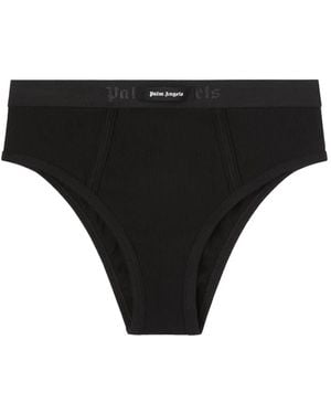 Palm Angels Slip Con Logo - Nero