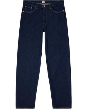 Edwin Zio-Fly Fastening Jeans - Blue