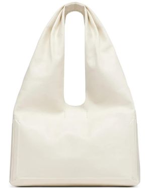 Maison Margiela Box Lambskin Bag - Weiß