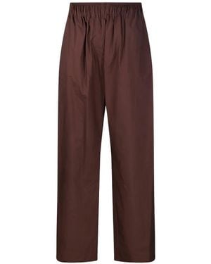Thelatest Pantalon Dora À Taille Élastique - Purple