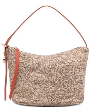 Borbonese Sac Cabas Imprimé À Anse Sur Le Dessus - Multicolore