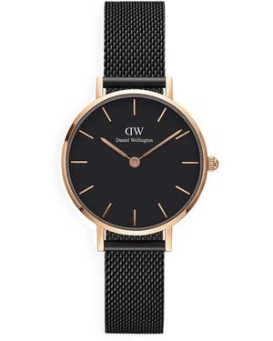 Daniel Wellington Petite Ashfield 28Mm Watch - Black
