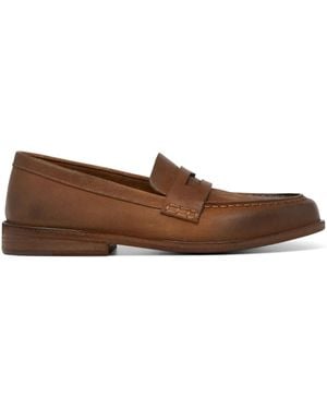 Marsèll Leather Penny Loafers - Brown