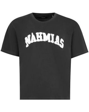 NAHMIAS Short-Sleeves T-Shirt - Black