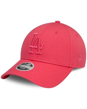 KTZ 9Forty Logo-Embroidered Baseball Cap - Pink