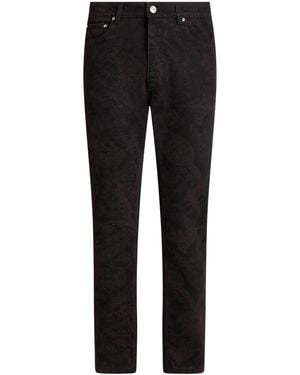 Etro Jeans Con Motivo Paisley, Uomo, Taglia - Nero