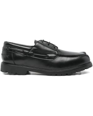 Studio Nicholson Guston Segelschuhe Mit Schnürung - Schwarz