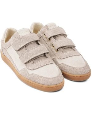 Nubikk Ray Venti Touch-Strap Trainers - White