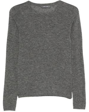 Philo-Sofie Cashmere Fine-Knit Top - Gray