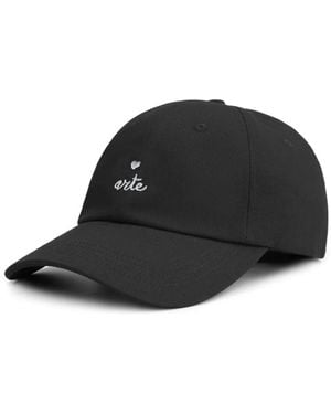 Arte' Embroidered Cap - Black
