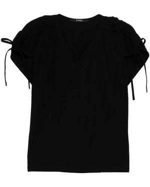 Limi Feu T-Shirt Froncé - Black