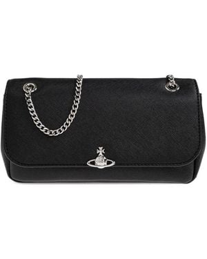 Vivienne Westwood Orb ショルダーバッグ - ブラック