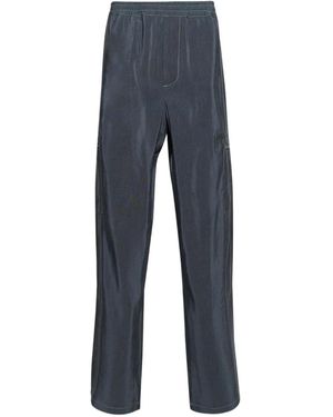 Casella Meyer Silk Cargo Trousers - Blue