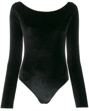Oséree Rückenfreier Body - Schwarz